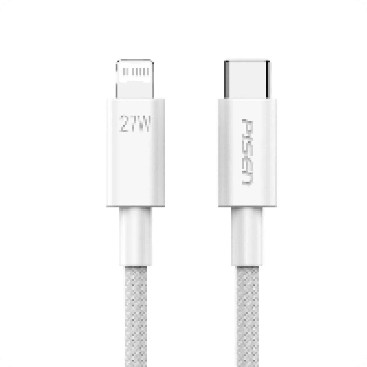 สายชาร์จ PISEN QUICK C to L 27W แบบถัก 2000มม.