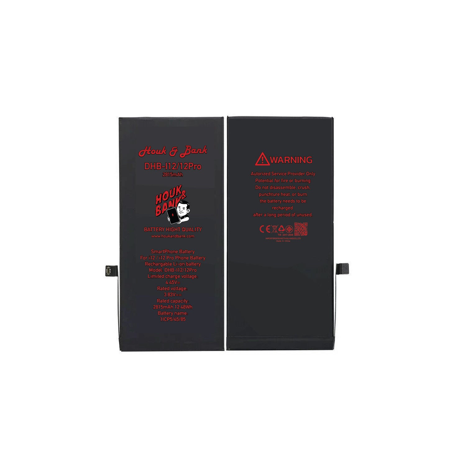 iPhone 12/12 Pro Battery by Houk&Bank