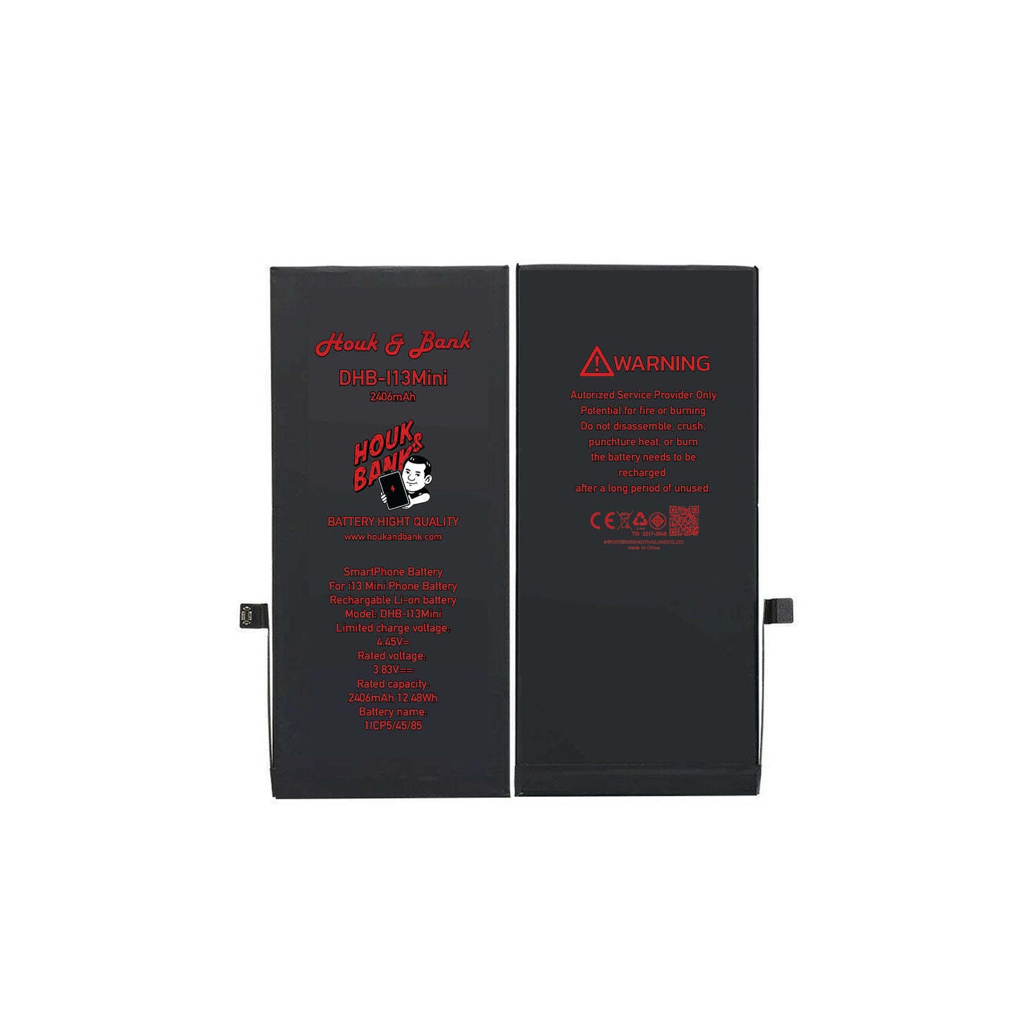 iPhone 13 mini Battery by Houk&Bank