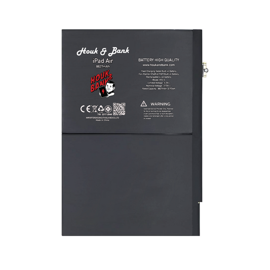 HoukandBank Battery for IPAD Gen 5,6,7,8,9,Air 1