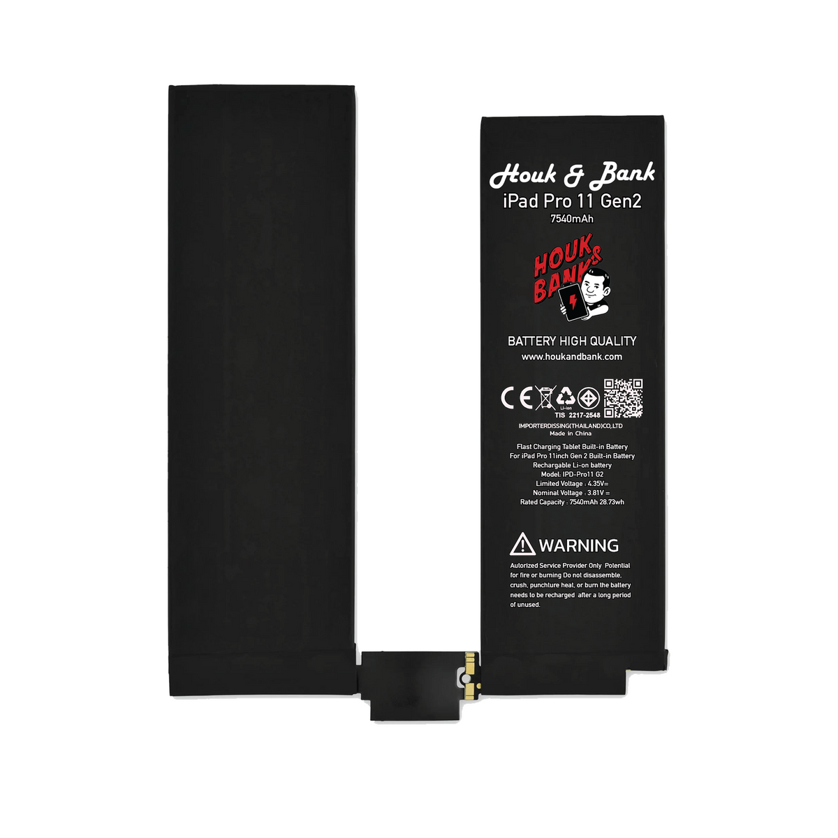 HoukandBank Battery for IPAD Pro 11 Gen 2