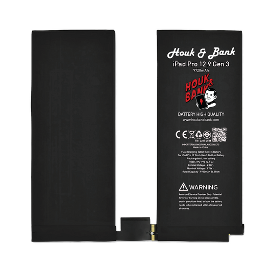 HoukandBank Battery for IPAD Pro 12.9 Gen 3,4