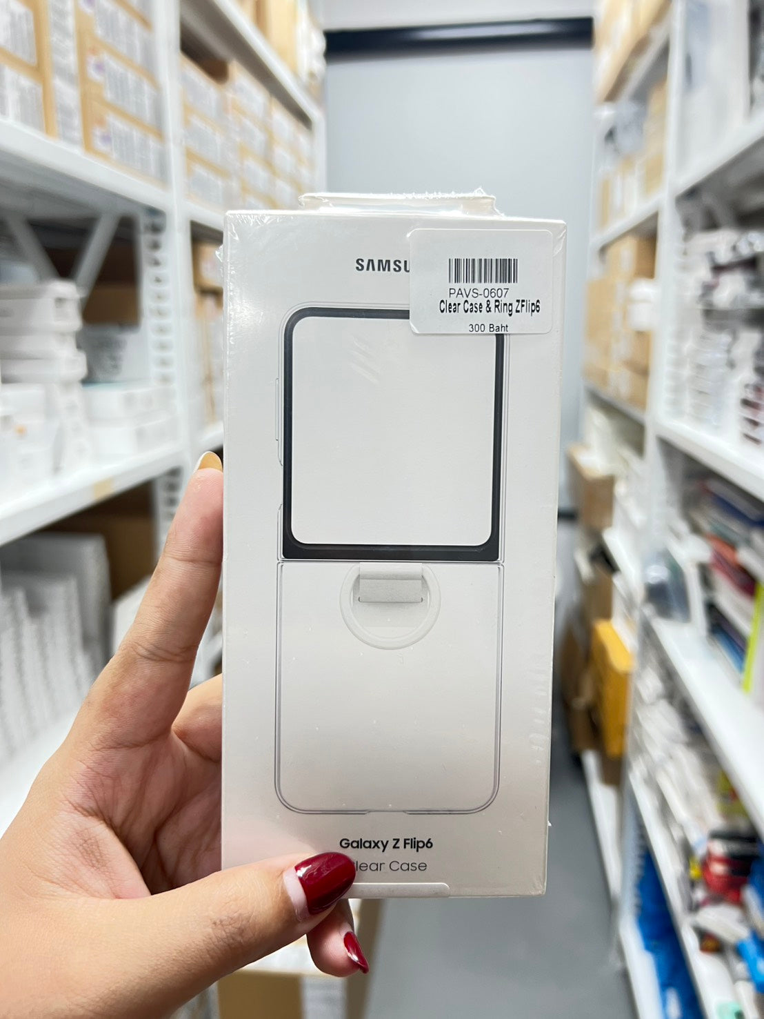 Galaxy Z Flip6 Clear Case