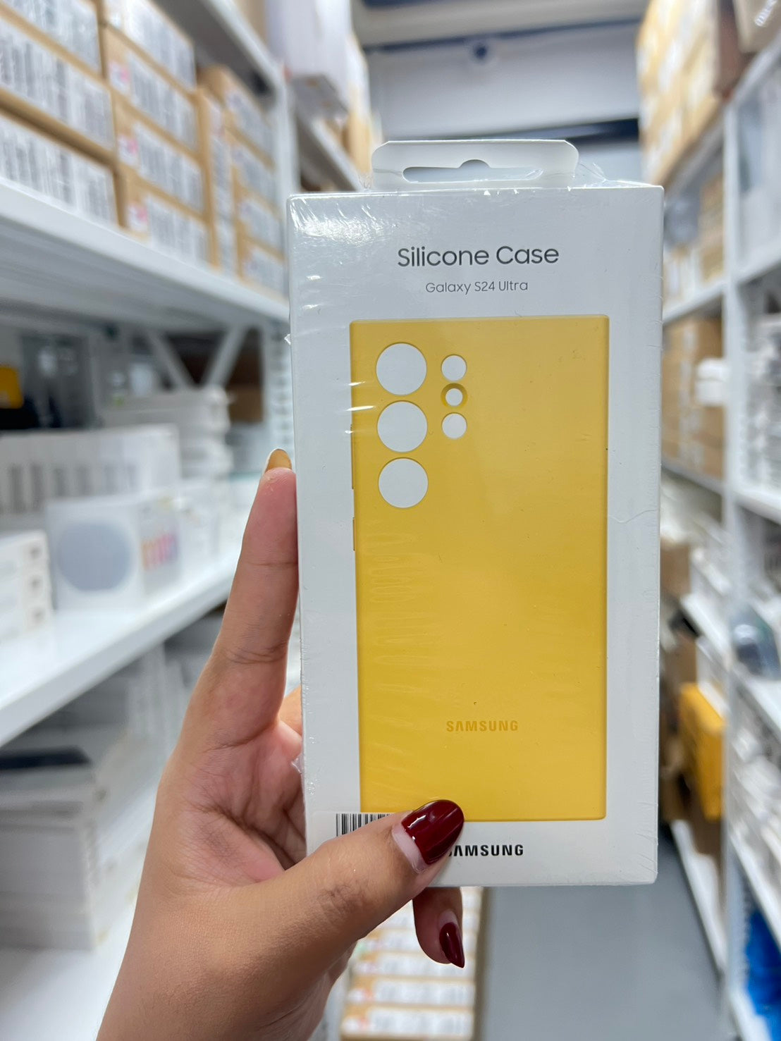 Samsung Silicone Case for Galaxy S24 Ultra