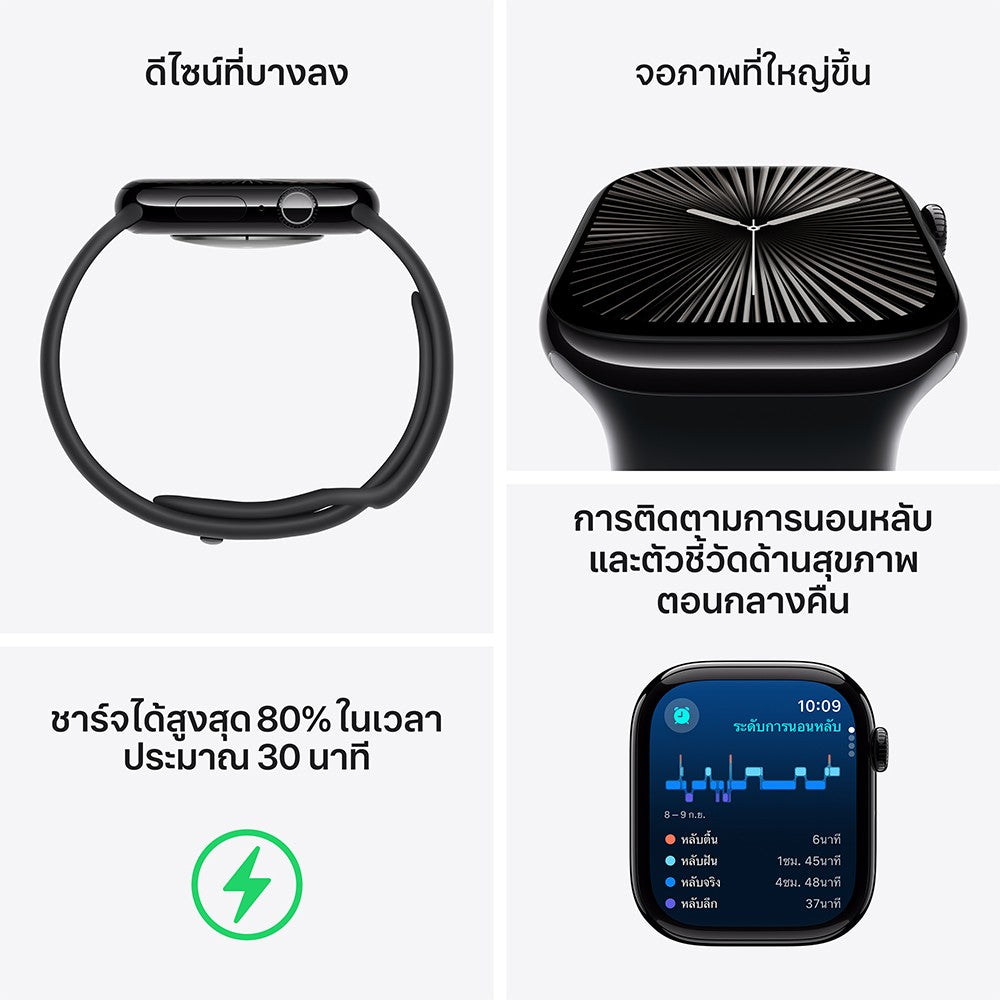 New Apple Watch S10 46mm (GPS+Cellular) Titanium Case with Milanese Loop