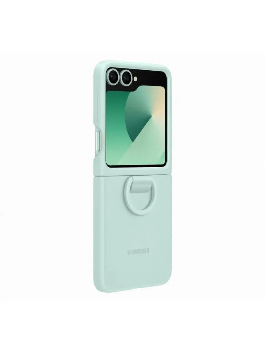 Silicone Case with Ring Mint Galaxy Z Flip6