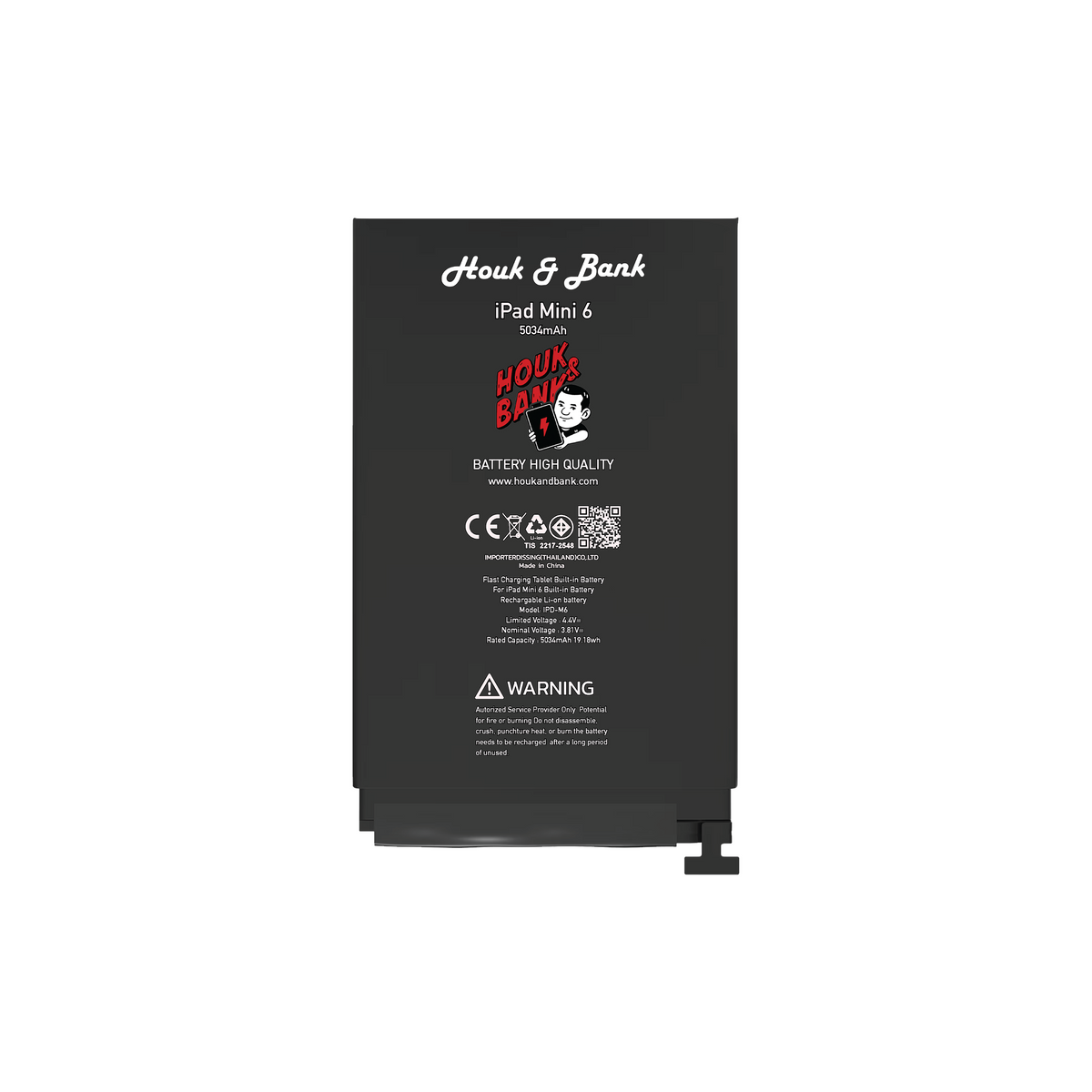 HoukandBank Battery for IPAD Mini 6
